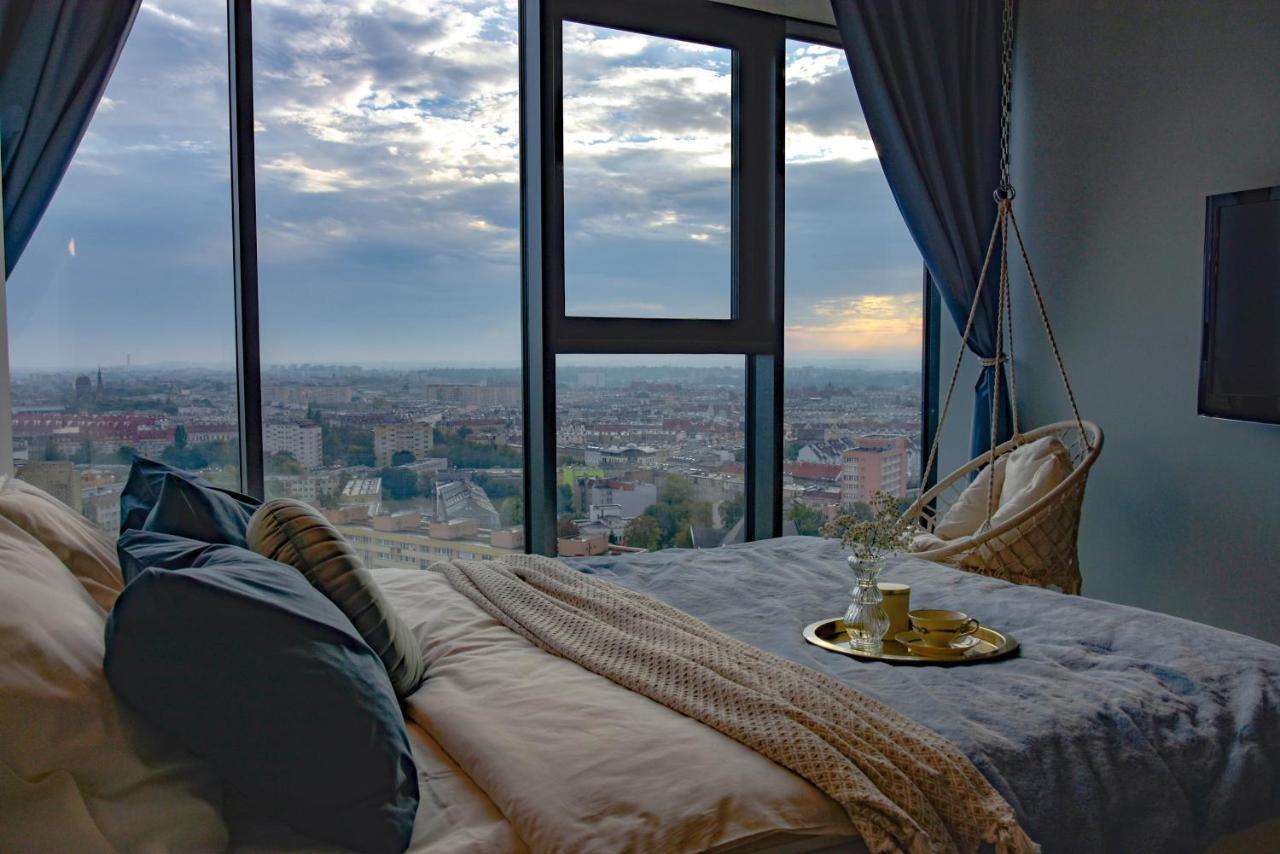 Apartament Heaven Hanza Tower 17Th Floor Шчечин Екстериор снимка