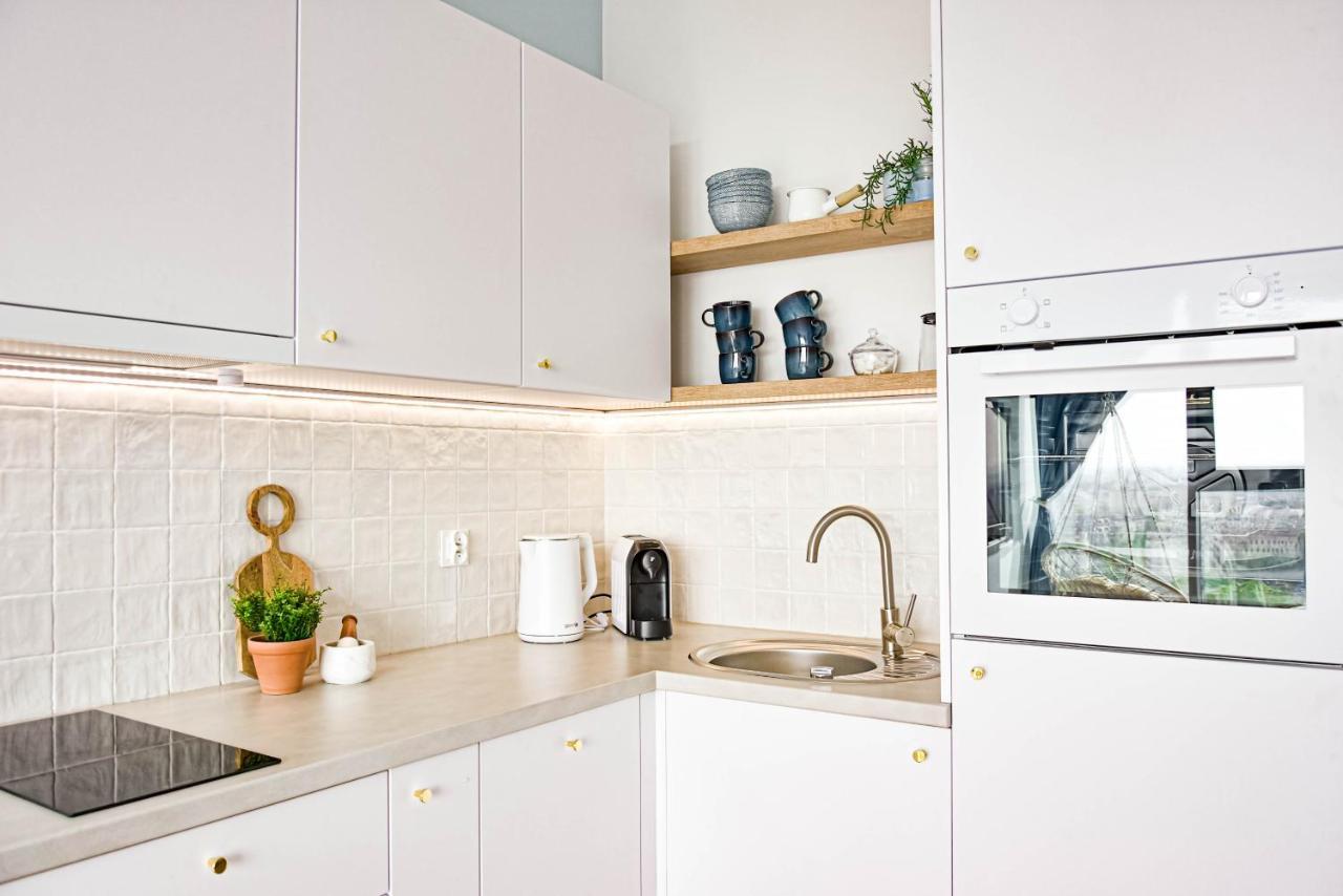 Apartament Heaven Hanza Tower 17Th Floor Шчечин Екстериор снимка