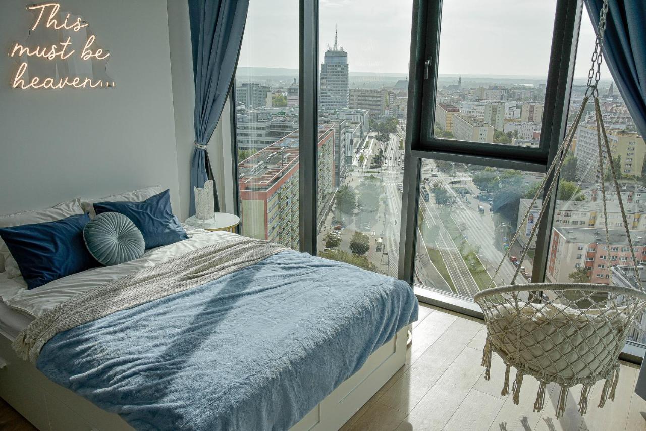 Apartament Heaven Hanza Tower 17Th Floor Шчечин Екстериор снимка